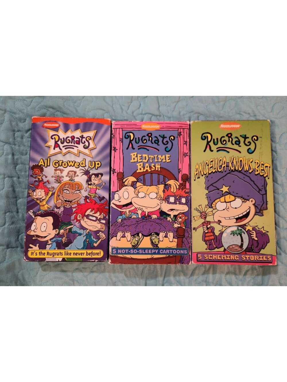 Rugrats 90s VHS Tapes Lot Of 3 Movies